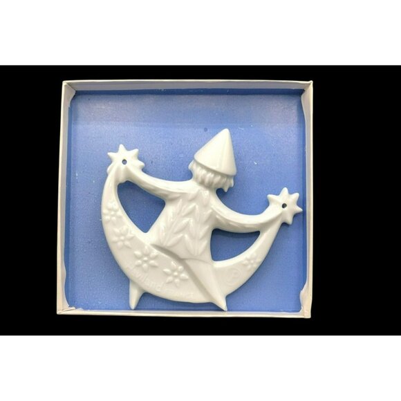 Haviland Limoges Sparkling Angel 1975 Christmas Ornament Jean Jacques Prolongeau - Picture 3 of 9